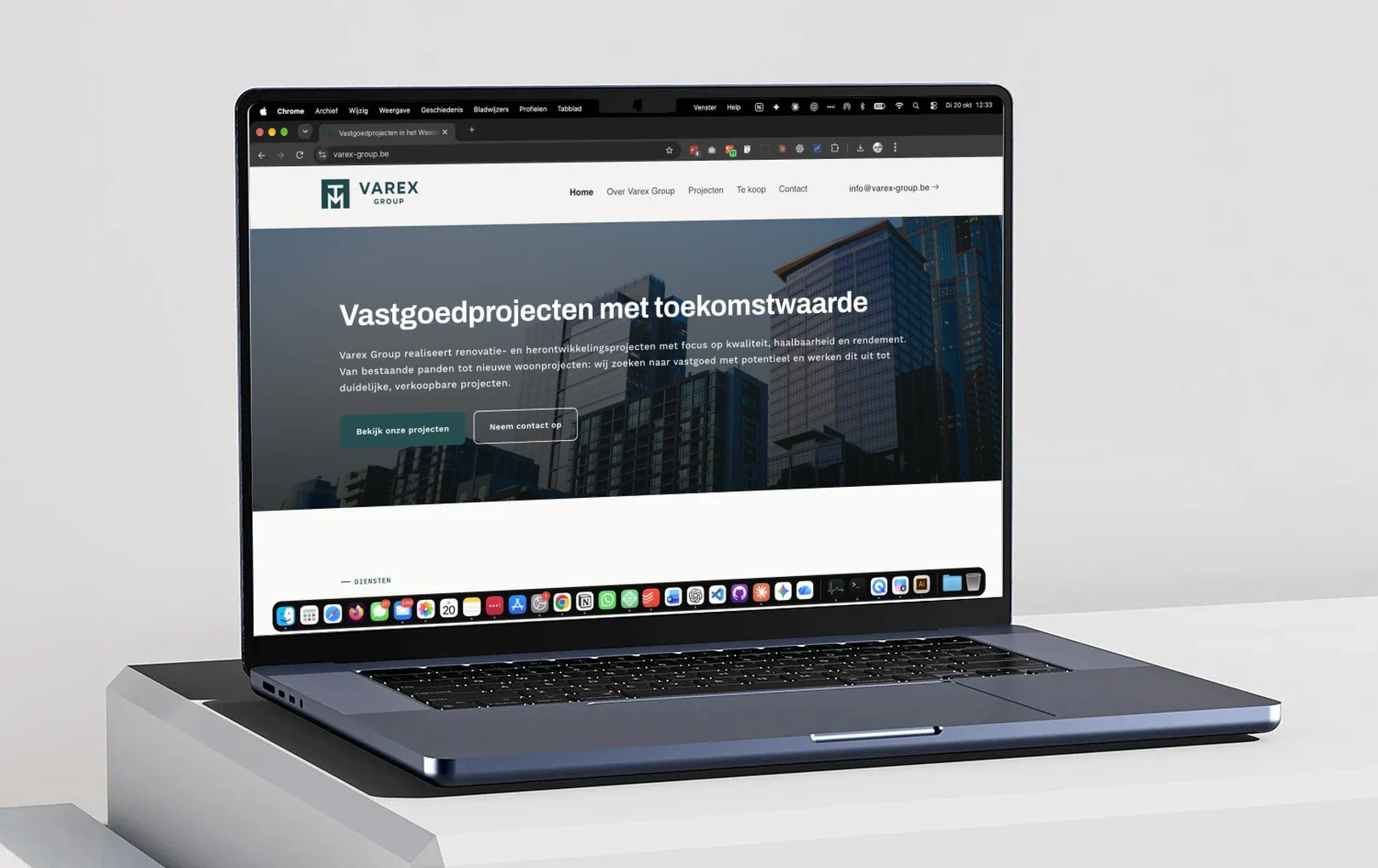 Website van Varex Group
